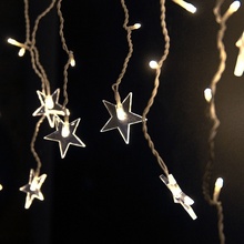 Eurosvet 100-102 100-102 теплый белый 3*0,6м IP65 Бахрома световая 300x6 см, Китай - фото 1 - фото 1