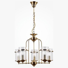 Eurosvet 60040 60040/5 античная бронза Люстра подвесная Китай - фото 1 - фото 2