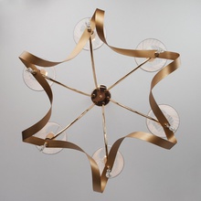 Eurosvet 60063 60063/6 золото Люстра подвесная Китай - фото 1 - фото 4