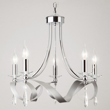 Eurosvet 60064 60064/5 хром Люстра подвесная Китай - фото 1 - фото 1