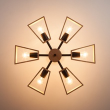 Eurosvet 70056 70056/6 черный Люстра потолочная Китай - фото 1 - фото 4