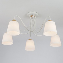 Eurosvet 70062 70062/5 белый Люстра потолочная Китай - фото 1 - фото 1