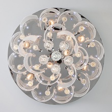 Eurosvet 80117 80117/8 хром/белый Потолочный светильник Китай - фото 1 - фото 2