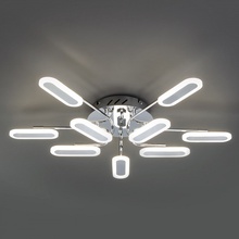 Eurosvet 90148 90148/10 хром 88W Люстра потолочная Китай - фото 1 - фото 2