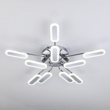 Eurosvet 90148 90148/10 хром 88W Люстра потолочная Китай - фото 1 - фото 1