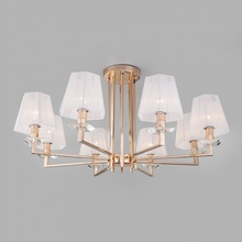 Eurosvet Alegria 60114/8 золото Люстра Китай - фото 1 - фото 2