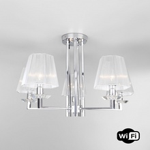 Eurosvet Alegria 60125/5 хром Smart (60114/5) Люстра Китай - фото 1 - фото 2