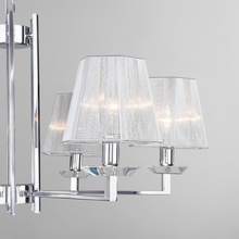 Eurosvet Alegria 60125/6 хром Smart (60114/6) Люстра подвесная Китай - фото 1 - фото 4