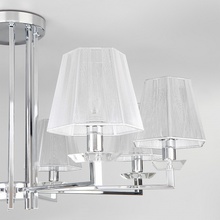 Eurosvet Alegria 60125/8 хром Smart (60114/8) Люстра Китай - фото 1 - фото 4