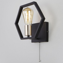 Eurosvet Arnia 70117/1 черный Бра 13x22,4 см, Китай - фото 1 - фото 1