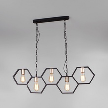 Eurosvet Arnia 70117/5 черный Светильник 91,4x5x31,2 см, Китай - фото 1 - фото 2