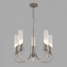 Eurosvet Banci 60117/5 никель Люстра подвесная Китай - фото 1 - фото 2