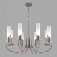 Eurosvet Banci 60117/8 никель Люстра подвесная Китай - фото 1 - фото 2