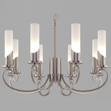 Eurosvet Banci 60117/8 никель Люстра подвесная Китай - фото 1 - фото 1