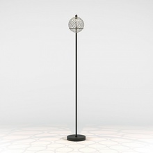 Eurosvet Gemini 80492/1 черный Торшер 23,5x153 см, Китай - фото 1 - фото 2