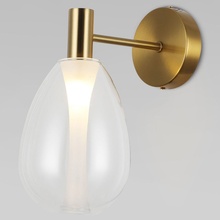 Eurosvet Magma 60175/1 латунь Бра 13x25,5 см, Китай - фото 1 - фото 2