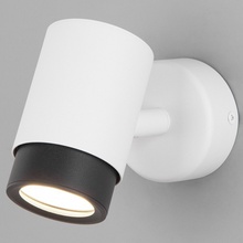 Eurosvet Morgan 20124/1 белый/ черный Бра 7x9,4 см, Китай - фото 1 - фото 1