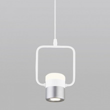 Eurosvet Oskar 50165/1 LED белый/серебро Светильник 16,4x8x24,5 см, Китай - фото 1 - фото 3