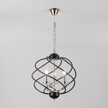 Eurosvet Sorrel 60105/3 черный Люстра подвесная Китай - фото 1 - фото 2