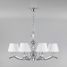 Eurosvet Sortino 60097/8 хром Люстра подвесная Китай - фото 1 - фото 3