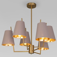 Eurosvet Topanga 60173/6 латунь Люстра Китай - фото 1 - фото 3