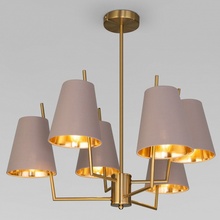 Eurosvet Topanga 60173/6 латунь Люстра Китай - фото 1 - фото 1