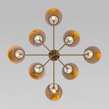 Eurosvet Topanga 60173/8 латунь Люстра Китай - фото 1 - фото 2