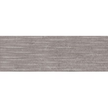 Eurotile Alaska 428 Грэй Рельеф Горизонтальная Настенная плитка 32,5x100 см, Индия, под камень  - фото 1 - фото 1