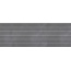 Eurotile Continuo 874 Грэй Рельефные Линии Настенная плитка 32,5x100 см, Индия, под камень  - фото 1