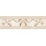 Eurotile Diana 767 Бантик Бордюр 8x29,5 см, Индия, под обои  - фото 1