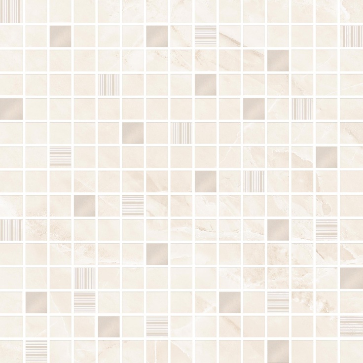 Eurotile Ermitage 97 Мозаика 29,5x29,5 см, Индия, под мозаику - фото 1