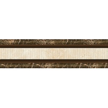 Eurotile Hermitage 281 Бордюр 8,3x30 см, Индия, под мрамор - фото 1 - фото 1