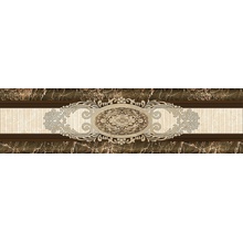 Eurotile Hermitage 282 Бордюр 8,3x30 см, Индия, под мрамор - фото 1 - фото 1