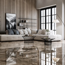 Eurotile Imperial 60x60 см, керамогранит, Индия, под камень  - фото интерьера 1 - фото 2