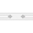 Eurotile Insomnia 684 Бордюр 7x29,5 см, Индия, ничего - фото 1