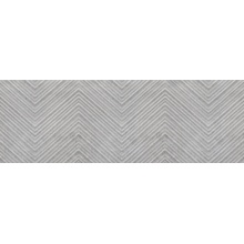 Eurotile Limerence 982 Matt Relief Herringbone Настенная плитка 32,5x100 см, Индия, под камень  - фото 1 - фото 1