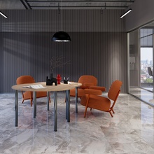Eurotile Marbello 60x120 см, керамогранит, Индия, под мрамор - фото интерьера 1 - фото 1