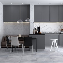 Eurotile Millenium 60x60 см, керамогранит, Индия, под бетон  - фото интерьера 1 - фото 1