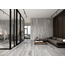 Eurotile Mirallo 60x120 см, керамогранит, Индия, под мрамор - фото интерьера 1