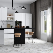 Eurotile Orion 14,7x59,4 см, керамогранит, Индия, под дерево - фото интерьера 1 - фото 2