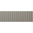 Eurotile Petracers 862 Мокка Рельеф Вертикальный Крупный Настенная плитка 32,5x100 см, Индия, под камень  - фото 1