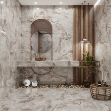 Eurotile Storm 60x60 см, керамогранит, Индия, под камень  - фото интерьера 1 - фото 1