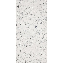 Eurotile Terrazzo Plus Silver Mat Керамогранит 60x120 см, Индия, терраццо - фото 1 - фото 1