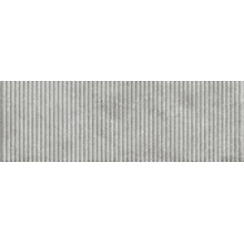 Eurotile Verbier 854 Серая Рельеф Треугольник Настенная плитка 32,5x100 см, Индия, под камень  - фото 1 - фото 1