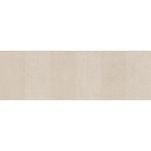 Eurotile Vuitton 979 Бежевая Рельф Ёлочка Настенная плитка 32,5x100 см, Индия, под камень  - фото 1 - фото 1