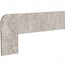 Exagres Opera Zanquin Recto Light Izqda лев.  угловой Плинтус 17,5x42,3 см, Испания, под бетон  - фото 1