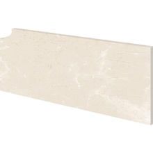 Exagres Marbles Zanq. Fior Crema Marfil Der прав Плинтус 18x40 см, Испания - фото 1 - фото 1