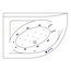 Excellent Aquarella WAEX.ARL15.ULTRA.GL 150x100 Левая Акриловая ванна с гидромассажем 150x100 см, Польша - фото 2 Excellent Aquarella WAEX.ARL15.ULTRA.GL 150x100 Левая Акриловая ванна с гидромассажем 150x100 см, Польша - фото 2