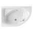 Excellent Aquarella WAEX.ARL17.RELAX.BR 170x110 Левая Акриловая ванна с гидромассажем 170x110 см, Польша - фото 1