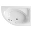 Excellent Aquarella WAEX.ARP17.SOFT.CR 170x110 Правая Акриловая ванна с гидромассажем 170x110 см, Польша - фото 1